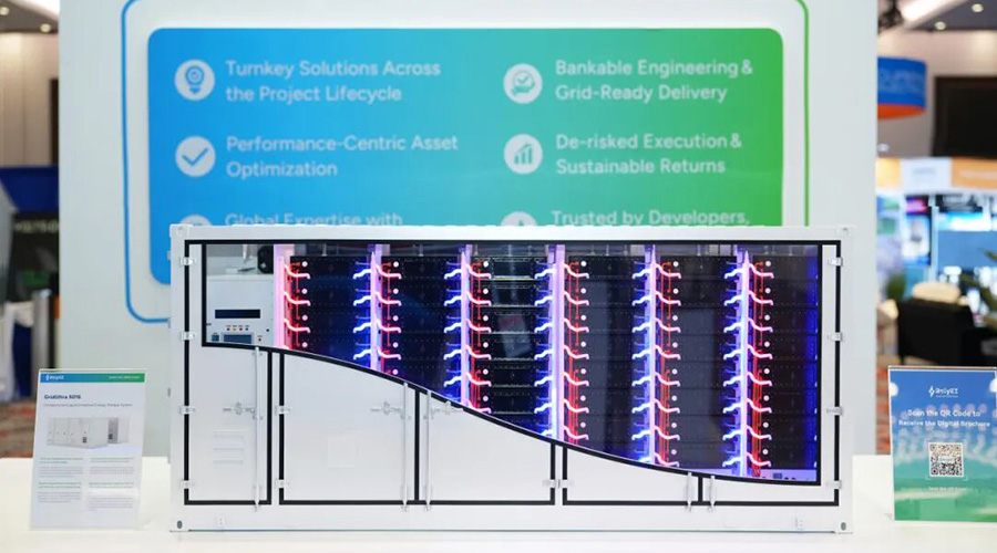 RE 2025｜918博天娱乐发布构网型 浸没式液冷解决方案，为客户打造优质储能资产