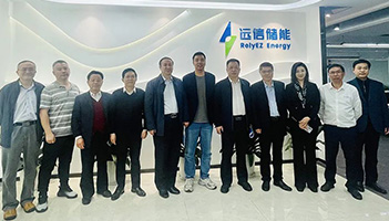 襄阳市政协副主席金崇保一行考察918博天娱乐储能